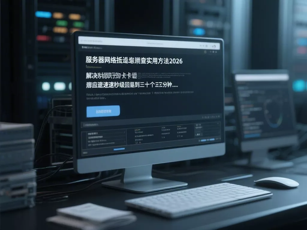 服务器网络丢包排查实用方法2026，解决访问卡顿，响应速度秒级回落至几十毫秒