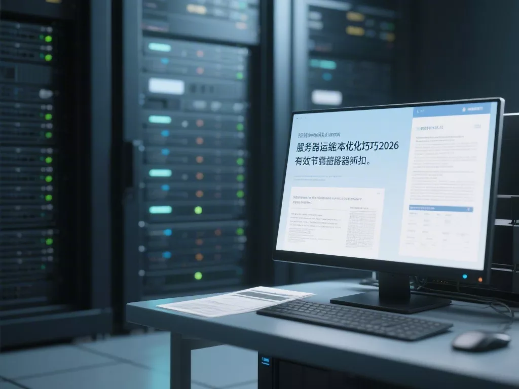 服务器运维成本优化技巧2026，有效节省服务器开支